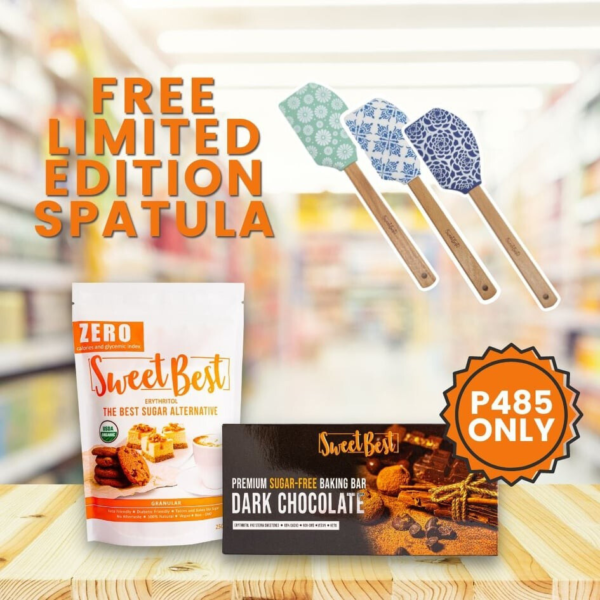 Dark Chocolate Erythritol With Spatula Shopee Poster